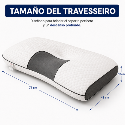 50% OFF HOY — 2 Almohadas Ortopédicas para Tu Dolor de Cuello